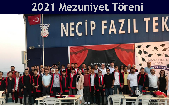 Son Sınıf Öğrencilerimizin Mezuniyet Coşkusu