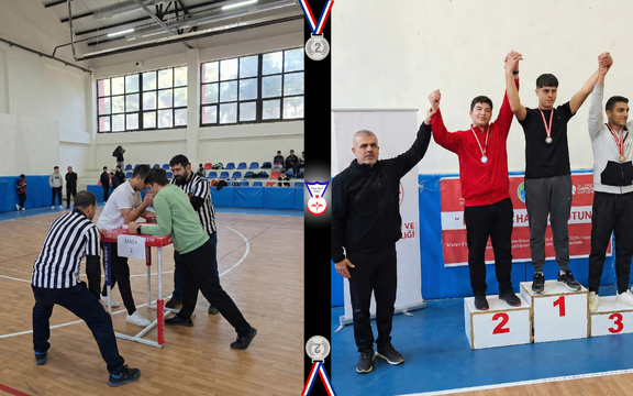 Liseler Arası Bilek Güreşi Kazananı