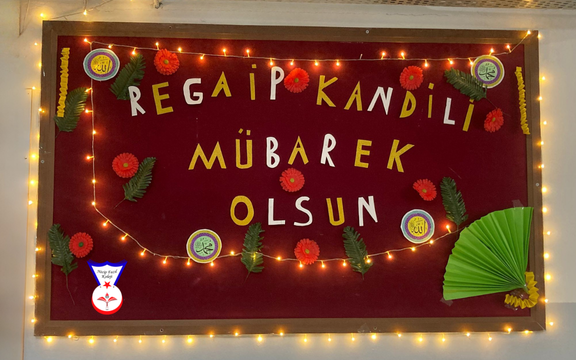 Regaip Kandiliniz Kutlu Olsun