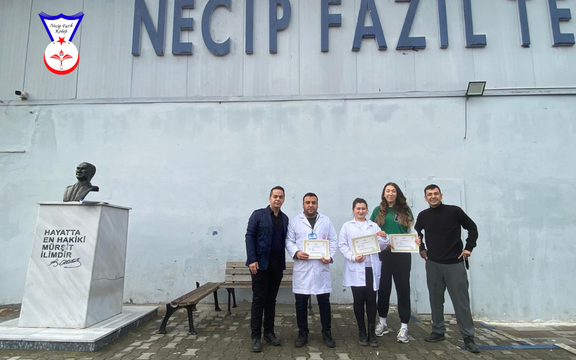 12 Şubat Etkinlik Organizatörlerine Başarı belgesi