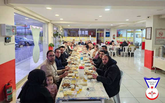 Okul Kadromuz İftar Sofrasında Bir Araya Geldi