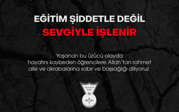 Eğitim Şiddetle Değil Sevgiyle İşlenir